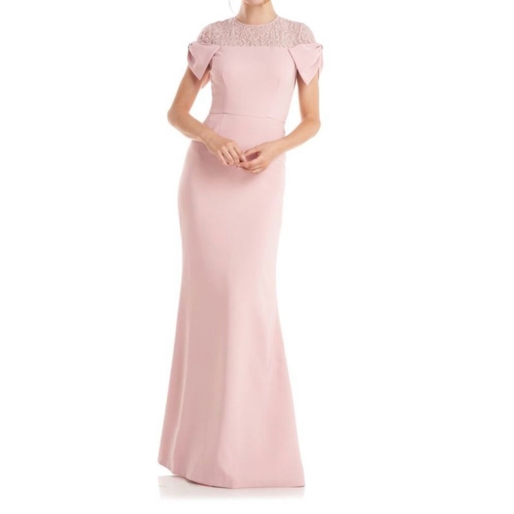 NWT JS Collection Elegant Pink Evening Gown size 6